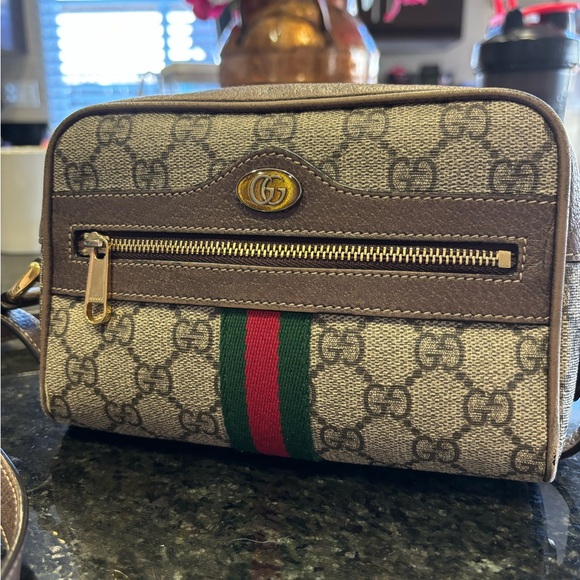 🌟 Gucci GG Supreme Mini Ophidia Crossbody Bag 🌟 - Picture 7 of 13